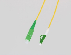 LWL Simplex Patchkabel LC/APC - SC/APC, Singlemode OS2