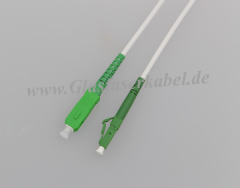 LWL Simplex Patchkabel armiert LC/APC - SC/APC, Singlemode OS2