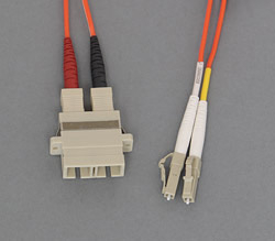 OM1 LWL Adapter LC Stecker SC Buchse OM1 LWL Adapter LC Stecker SC Buchse