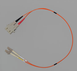 OM1 LWL Adapterkabel LC Stecker SC Buchse OM1 LWL Adapterkabel LC Stecker SC Buchse