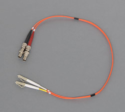 OM1 LWL Adapterkabel LC Stecker ST Buchse