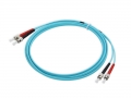 LWL Patchkabel Duplex ST-ST, Multimode OM3