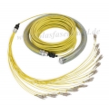 LWL Kabel / Glasfaserkabel mit 24 Fasern,  SC-SC, Singlemode, 80m