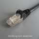 Cat6 Netzwerkkabel / Patchkabel, 3m, schwarz, RJ45