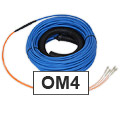 LWL Kabel 100m, 4G OM4 - 50/125, LC / LC
