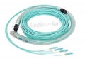 LWL Kabel 200m, 8 Fasern, Multimode, 8G OM3 - 50/125, LC / LC